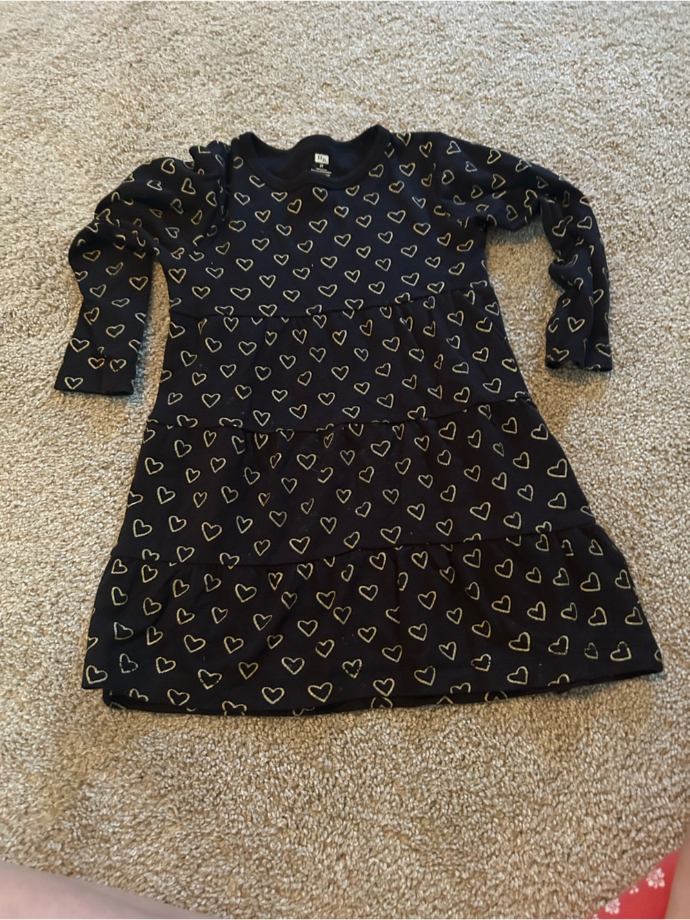 HB 3T Black Heart Dress